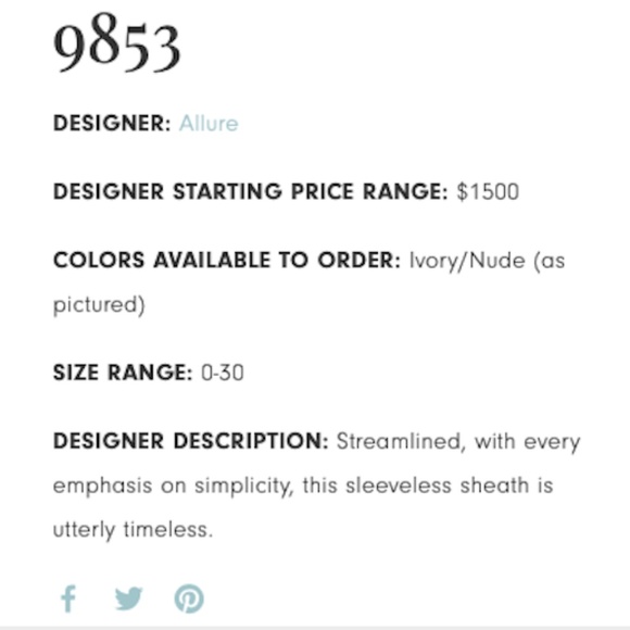 Allure Bridal Ivory Size 2 Wedding Gown - Picture 3 of 14